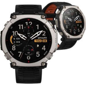 Smartwatch zegarek Amazfit T-Rex Ultra 2 51mm czarny NFC GPS wodoodporny
