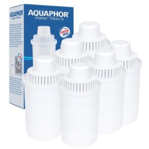 Wkłady Filtrujące Aquaphor B15 Standard ( 6 Sztuk ) Do Dzbanków Wydajne