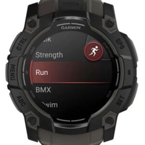 ZEGAREK SPORTOWY GARMIN INSTINCT 3 50MM AMOLED 1,3'' 10ATM BLACK CZARNY