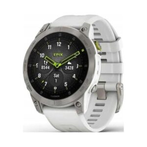Zegarek sportowy Garmin Epix 2 Sapphire biały