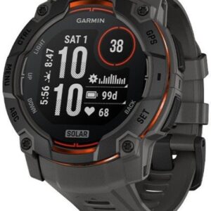 Zegarek sportowy Garmin Instinct 3 Solar - 50mm Czarny (010-02935-00)